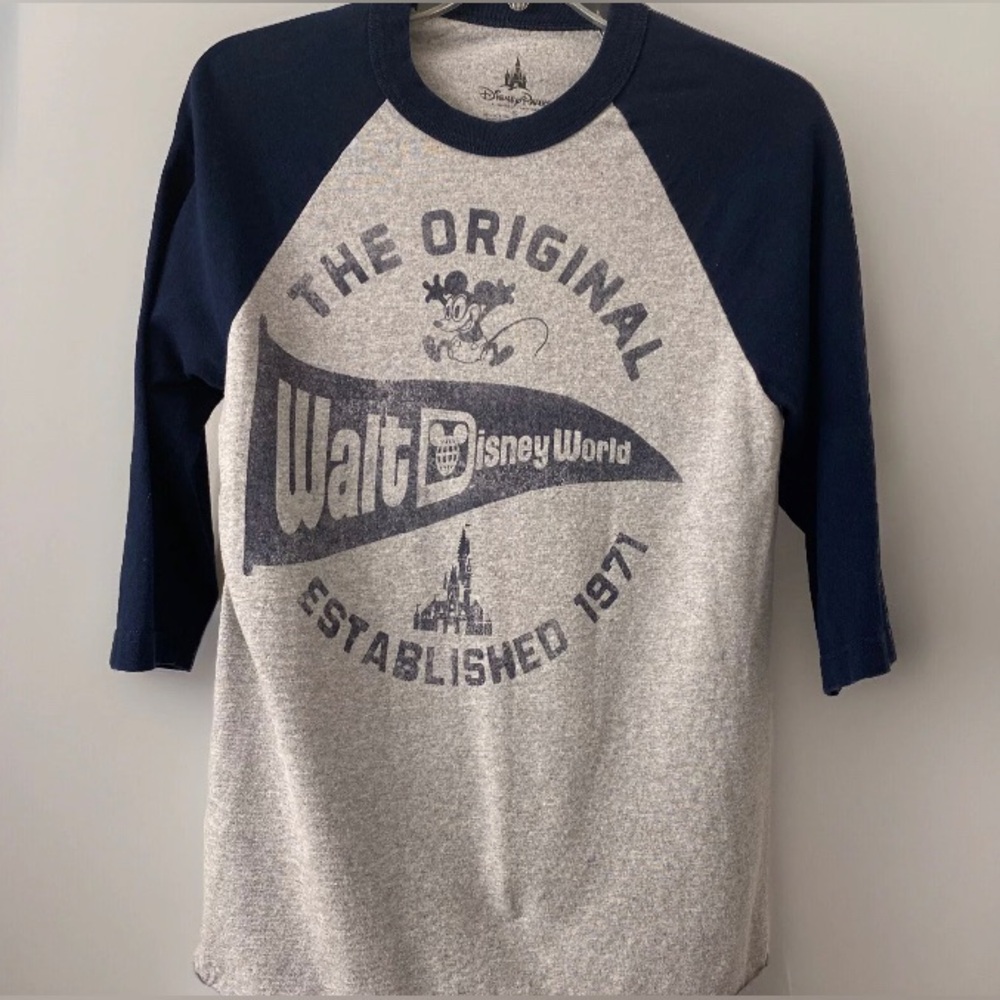 Disney Parks “The Original Walt Disney World Established 1971” Baseball Tee